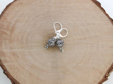 Load image into Gallery viewer, Turkish Silver Spiral Earrings