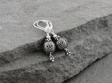 Load image into Gallery viewer, Turkish Silver Spiral Earrings