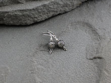 Load image into Gallery viewer, Turkish Silver Spiral Earrings