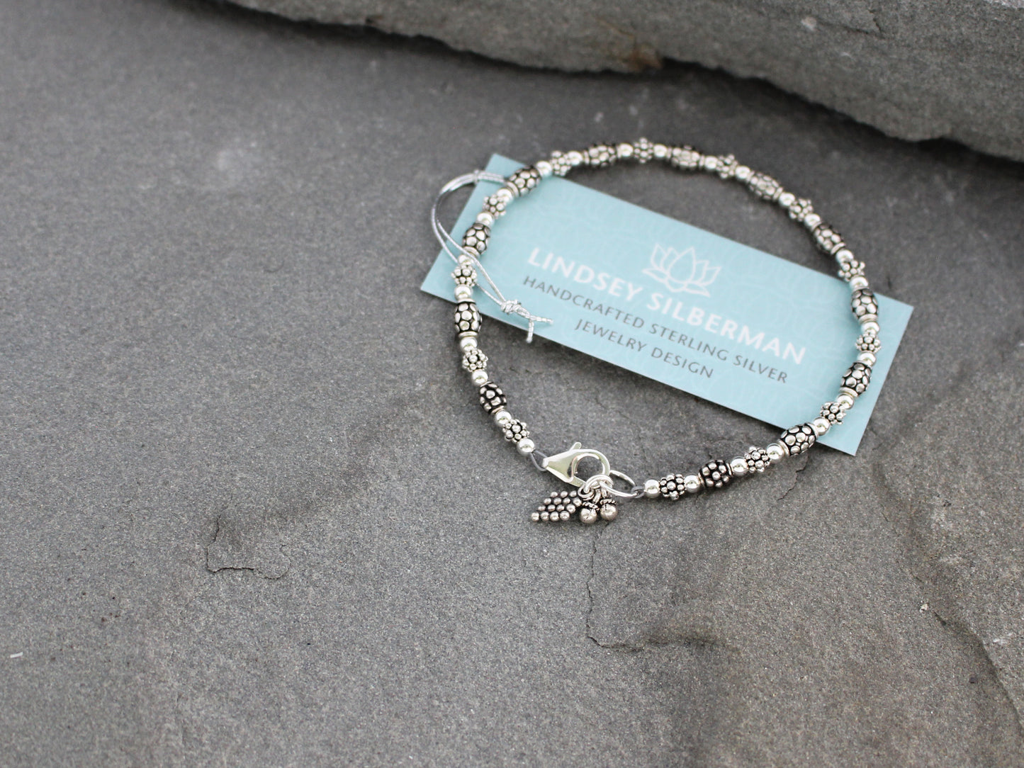 Bali Style Sterling Silver Bracelet