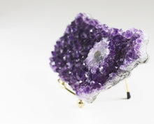 Load image into Gallery viewer, Amethyst Crystal Cluster with Stalactite