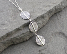 Load image into Gallery viewer, Bali Sterling Silver Trio Necklace