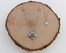Load image into Gallery viewer, Bali Silver Pendant Necklace