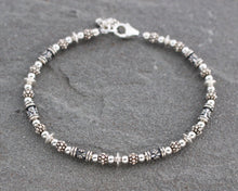 Load image into Gallery viewer, Bali and Turkish Sterling Silver Bracelet