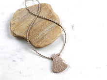 Load image into Gallery viewer, Indonesian Fossil Coral Necklace with Hill Tribe Silver