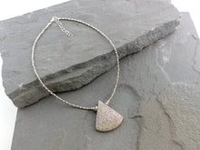 Load image into Gallery viewer, Indonesian Fossil Coral Necklace with Hill Tribe Silver