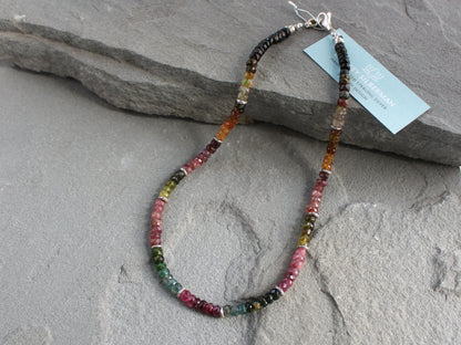Rainbow Tourmaline Necklace