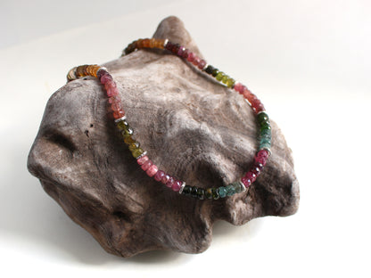 Rainbow Tourmaline Necklace