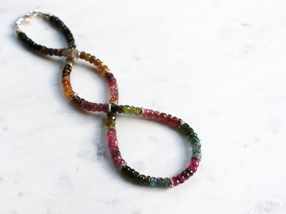 Rainbow Tourmaline Necklace
