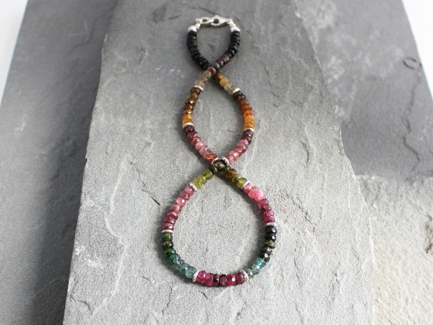 Rainbow Tourmaline Necklace