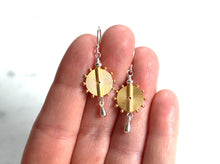 Load image into Gallery viewer, Mixed Metal Earrings