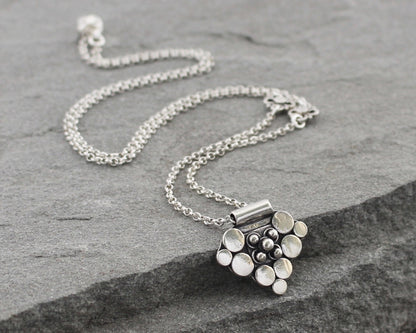 Bali Sterling Silver Pendant Necklace 