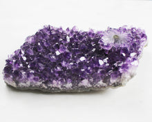 Load image into Gallery viewer, Amethyst Crystal Cluster with Stalactite