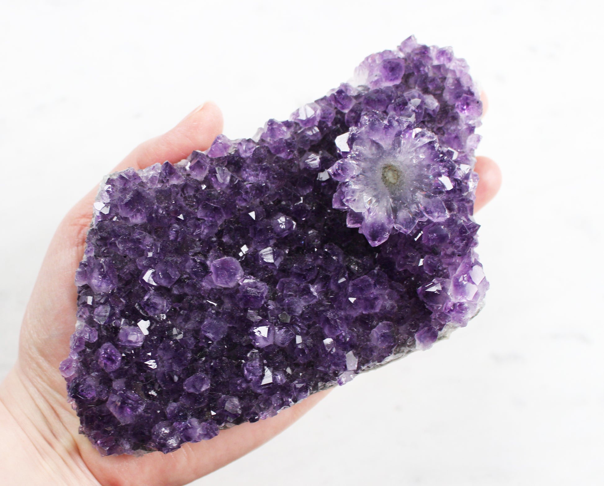 Amethyst Stalactite Crystal Cluster