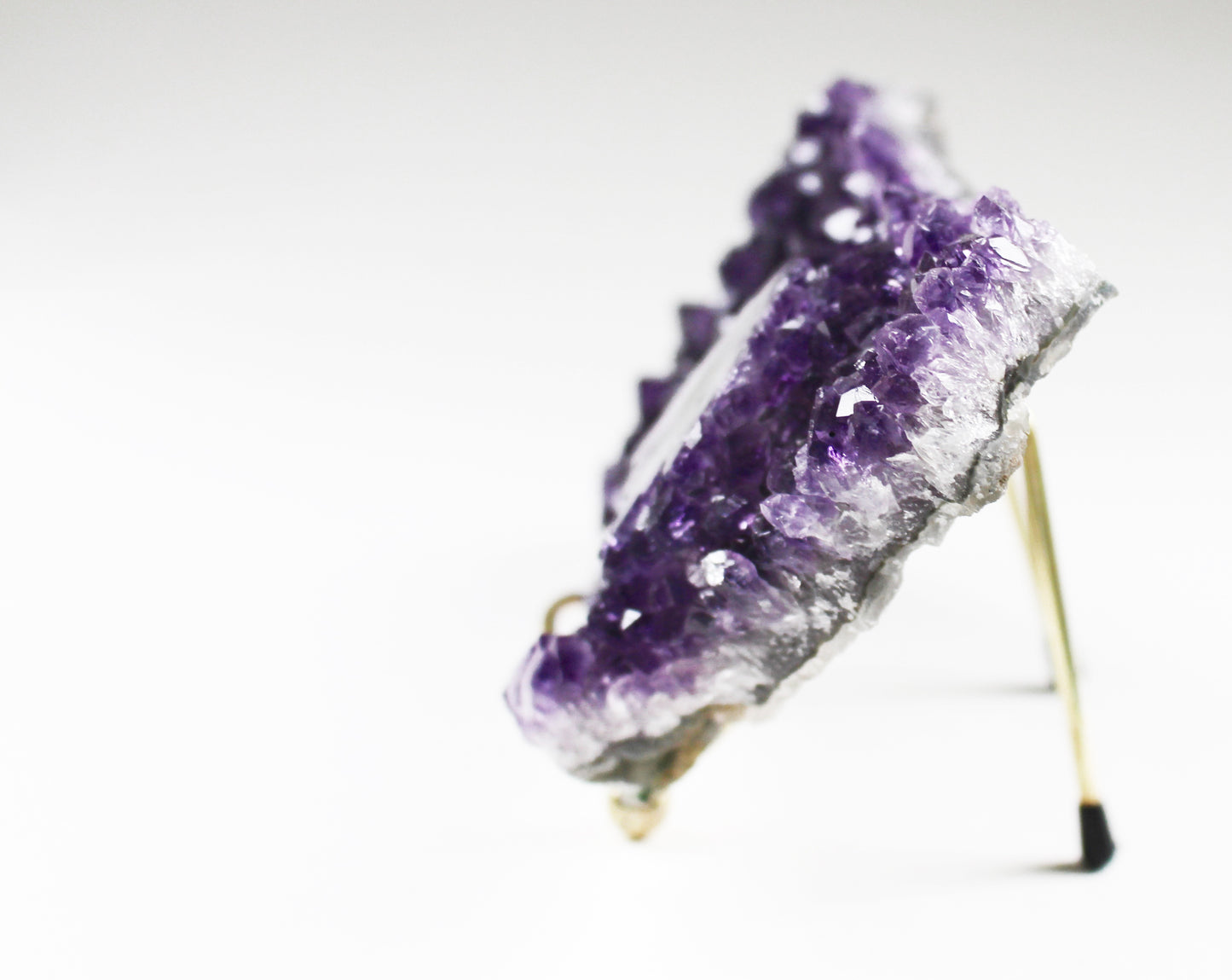 Amethyst Crystal Cluster with Stalactite