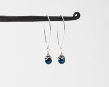 Load image into Gallery viewer, Apatite and Sterling Silver Earrings