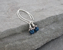 Load image into Gallery viewer, Apatite and Sterling Silver Earrings