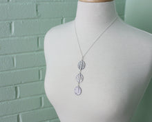 Load image into Gallery viewer, Bali Sterling Silver Trio Necklace