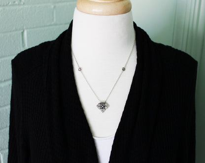 Bali Silver Pendant Necklace