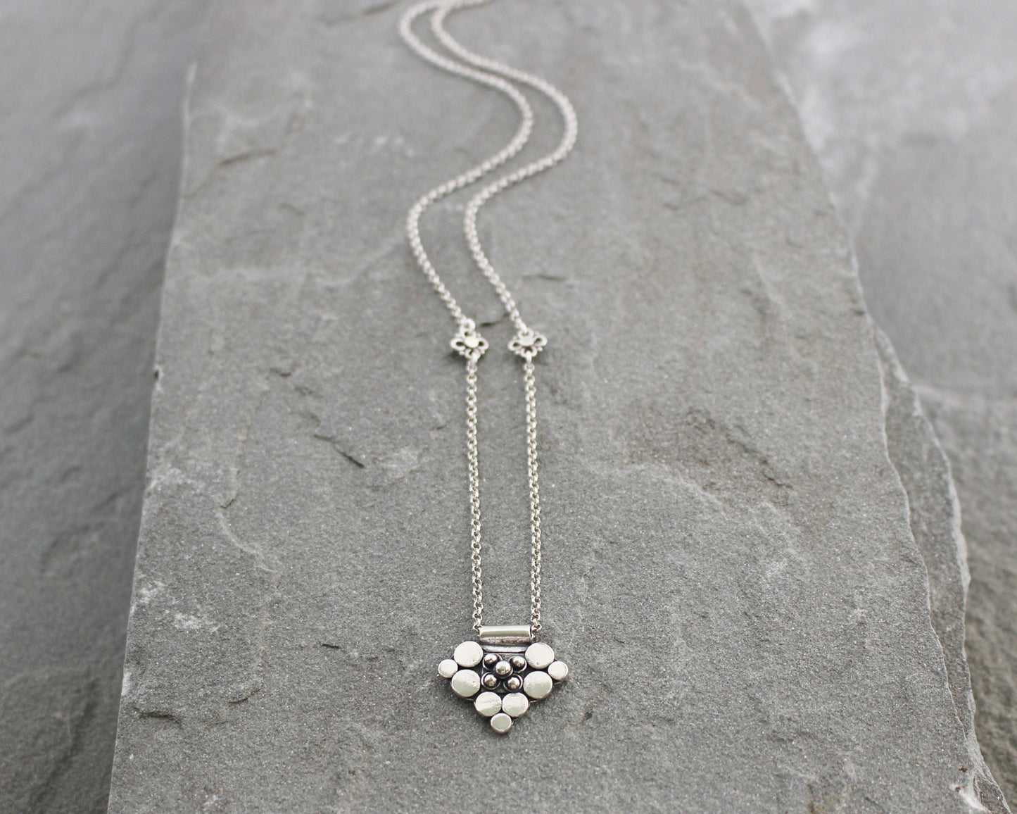 Bali Silver Pendant Necklace