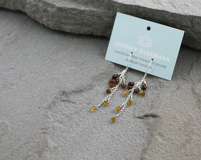 Tourmaline Cluster Earrings