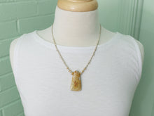 Load image into Gallery viewer, Indonesian Fossil Coral Beaded Necklace with Thai Silver and Gold Vermeil