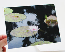 Load image into Gallery viewer, Water Lily Notecard - Single