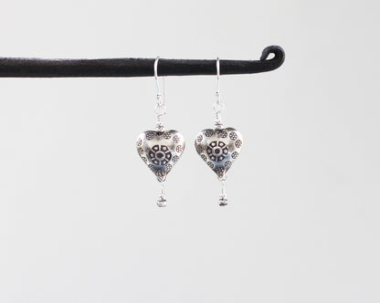Thai Hill Tribe Silver Earrings