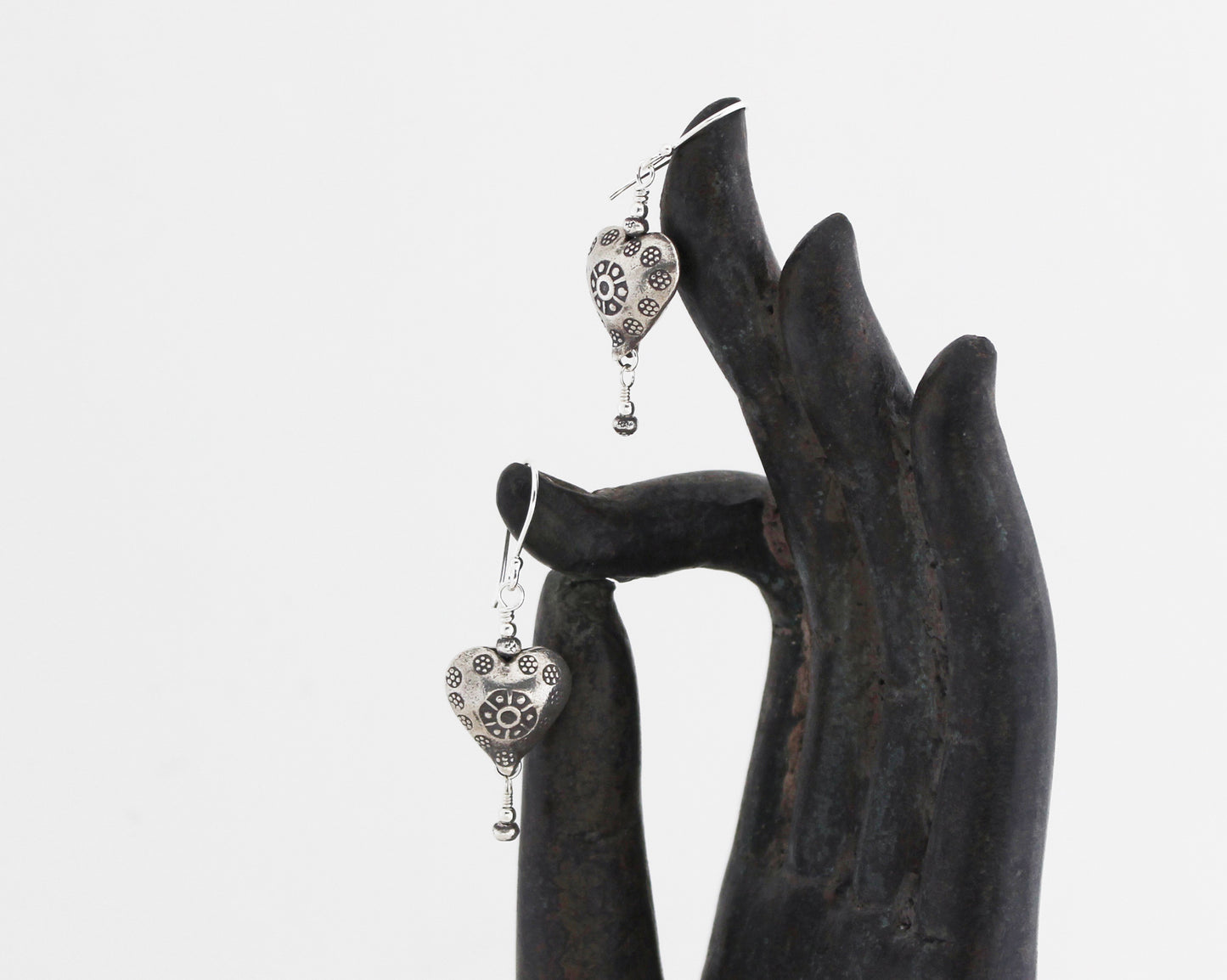Thai Hill Tribe Silver Earrings