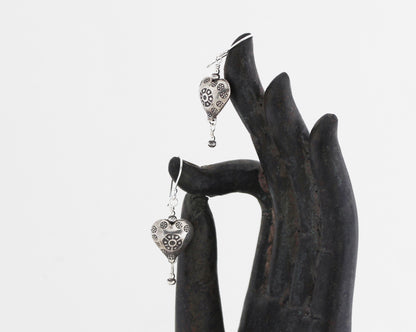 Thai Hill Tribe Silver Earrings