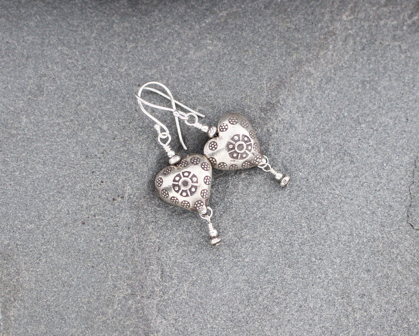 Thai Hill Tribe Silver Earrings