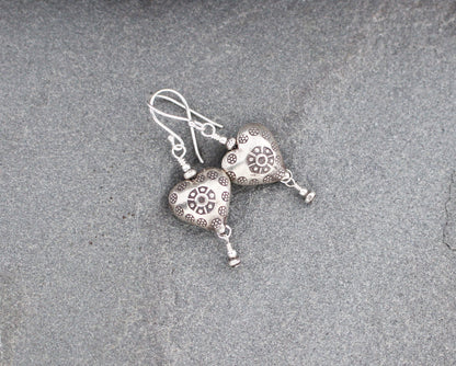 Thai Hill Tribe Silver Earrings