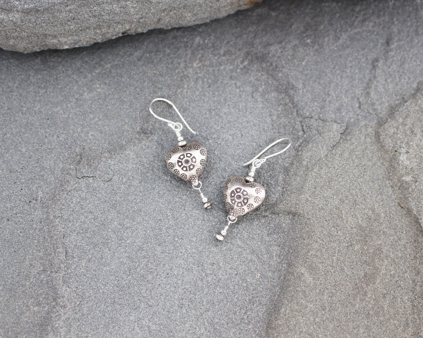 Thai Hill Tribe Silver Earrings