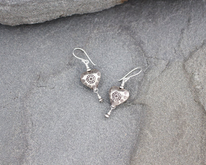 Thai Hill Tribe Silver Earrings