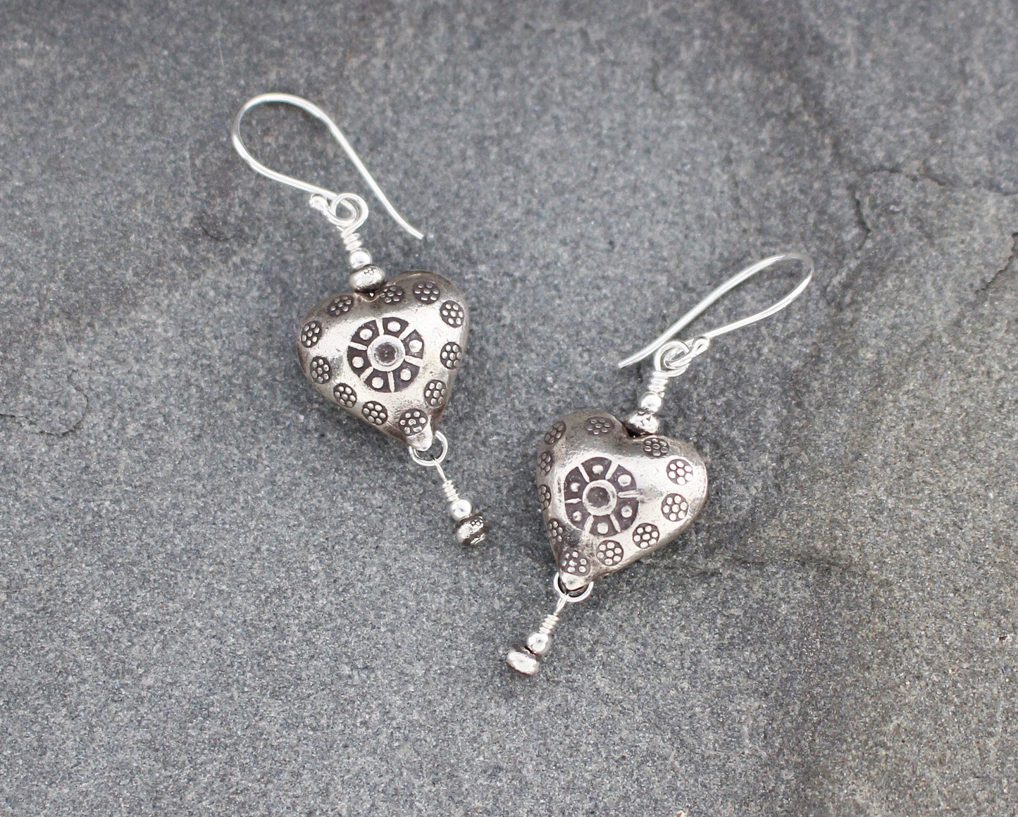 Thai Hill Tribe Silver Earrings