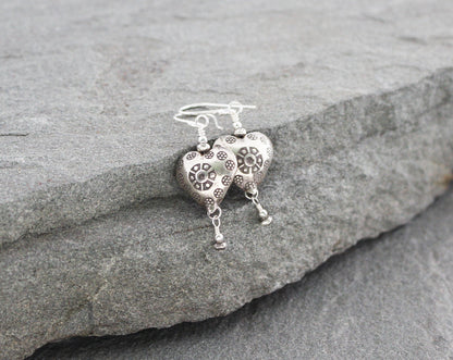 Thai Hill Tribe Silver Earrings