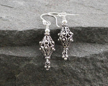 Load image into Gallery viewer, Turkish Sterling Silver Filigree Earrings