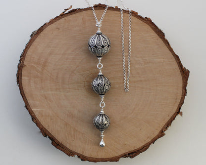 Turkish Filigree Trio Necklace
