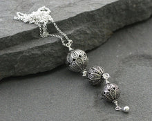 Load image into Gallery viewer, Turkish Filigree Trio Necklace