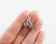 Load image into Gallery viewer, Turkish Filigree Spiral Earrings