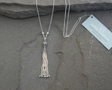 Load image into Gallery viewer, Turkish Silver Filigree Tassel Necklace
