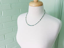 Load image into Gallery viewer, Turquoise and Sterling Silver Beaded Necklace
